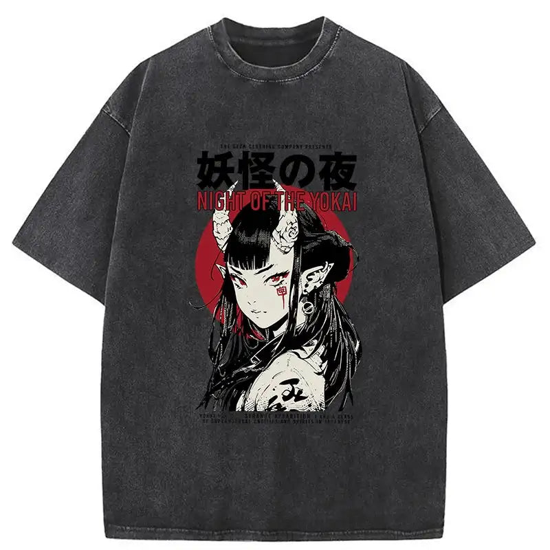 Harajuku Retro Graphic Shirt