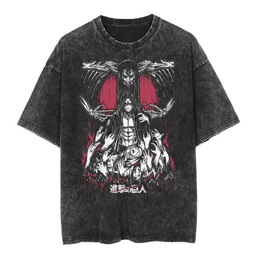 Harajuku Retro Graphic Shirt