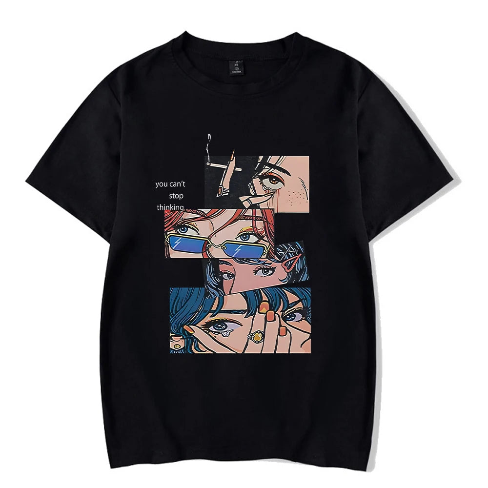 Harajuku Retro Graphic Shirt