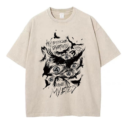 Harajuku Retro Graphic Shirt