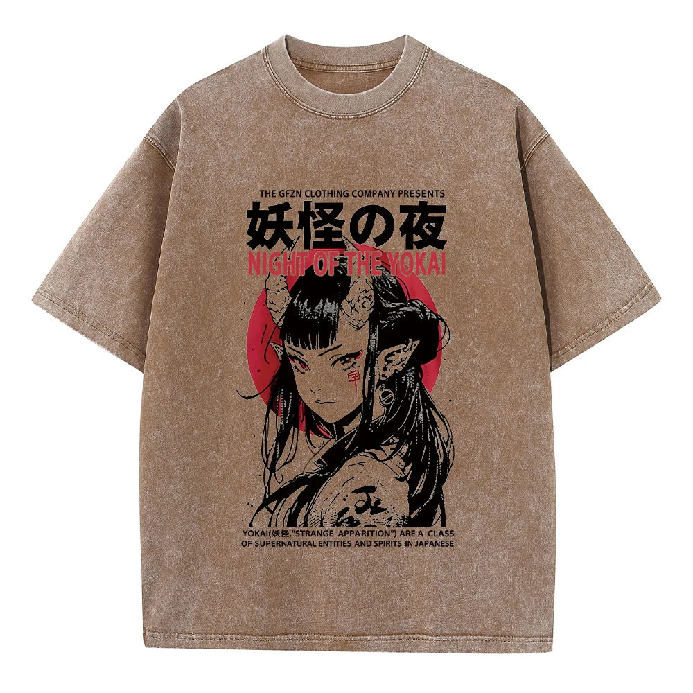 Harajuku Retro Graphic Shirt